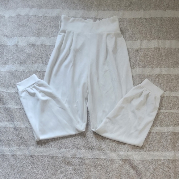 SHEIN Pants - Elegant White Women's Pants